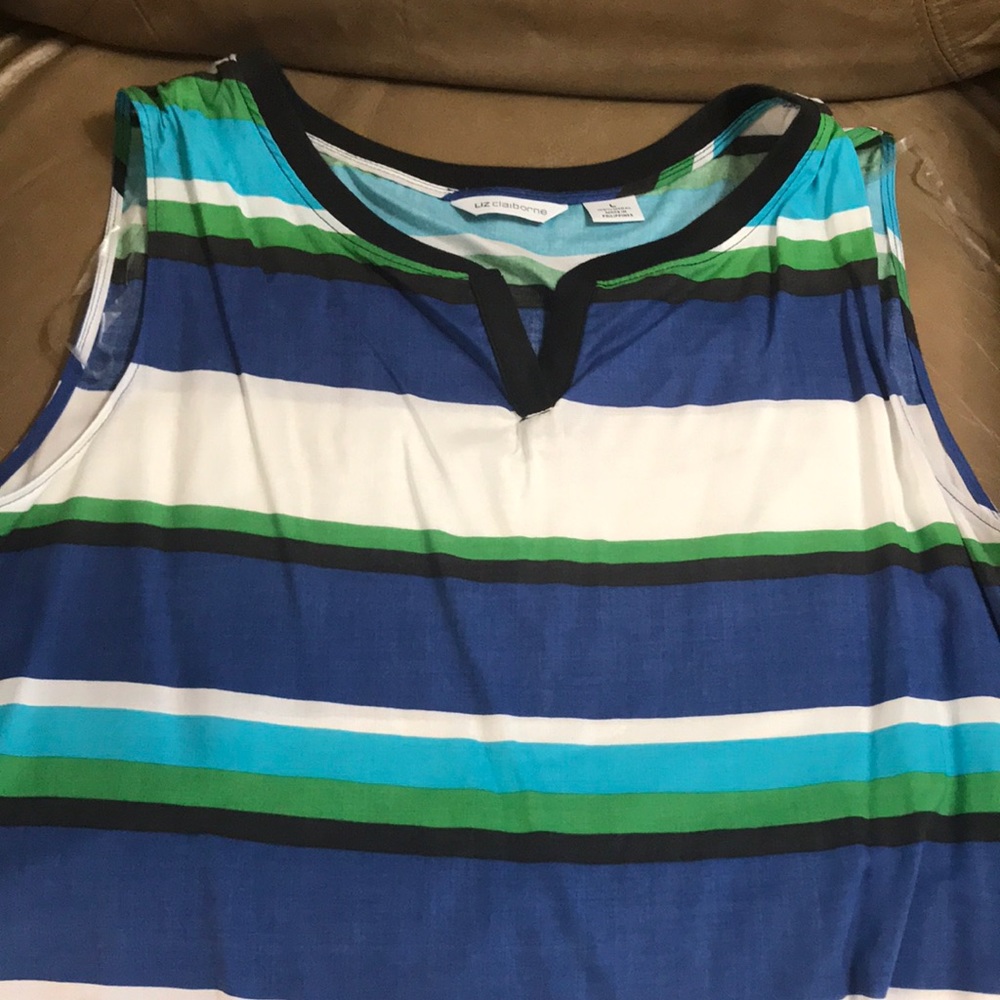 Liz sleeveless blouse